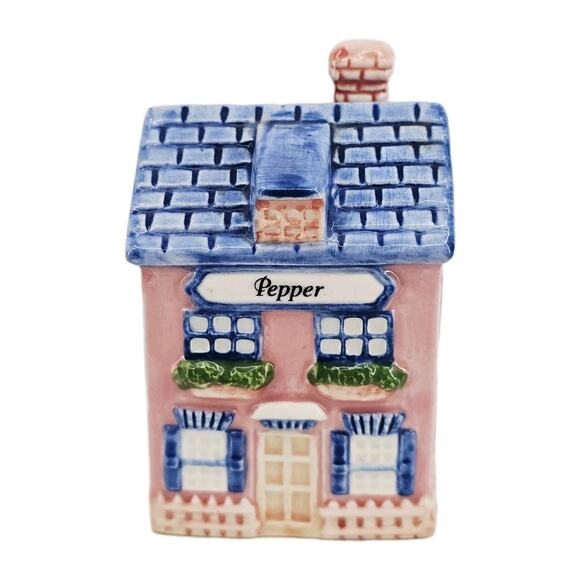 Vintage Avon Cottage Collection Miniature House Pepper Shaker Cottagecore - Picture 1 of 8
